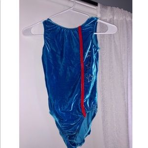 GK Leotard Blue with Stars!